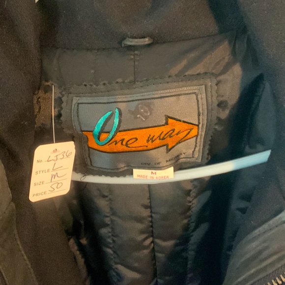 One Way leather trench coat - Picture 4 of 6